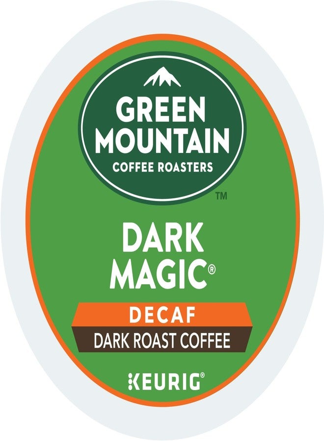 Green Mountain Coffee Roasters قهوة جرين ماونتن دارك ماجيك منزوعة الكافيين، كبسولات كيوريج كي-كابس، 12 كبسولة - Image 1