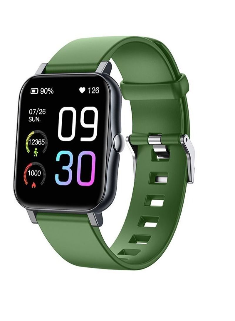 NIBEMINENT Smartwatch Multiple Sports Modes Compatible with Android and IOS Green - Image 1