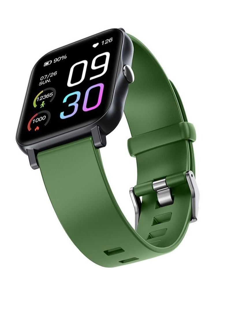 NIBEMINENT Smartwatch Multiple Sports Modes Compatible with Android and IOS Green - Image 2