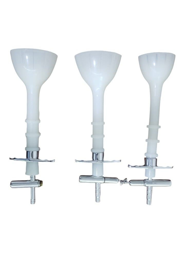 TNM Medicare Silicone Cup for Gynecologist Vacuum Pump (3-Piece Set: Small, Medium, Large) - Image 2