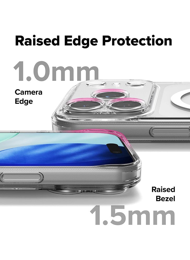 ريفين جراب iPhone 17 Pro Max متوافق مع MagSafe، مغناطيس قوي، زر غالق مُحسّن، تأخير في التقاط الصور، غطاء iPhone 17 Pro Max مقاوم للاصفرار، حماية بمستوى عسكري، جراب مقاوم للتآكل متوافق مع المغناطيس - Image 2