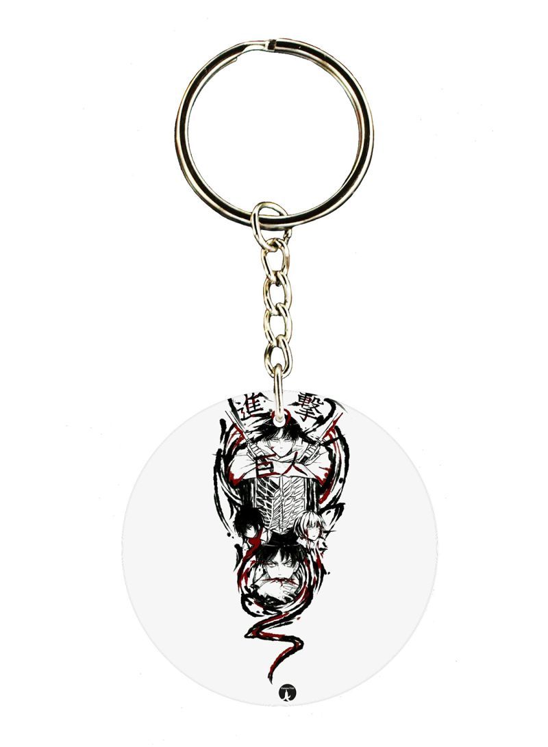RKN The Anime Attack On Titan Printed Keychain