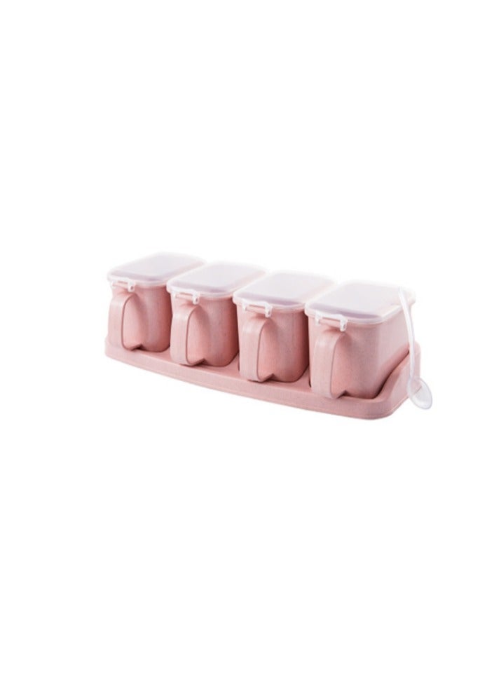 EBMINI Mai Xiang Seasoning Box Plastic Seasoning Jar Set 