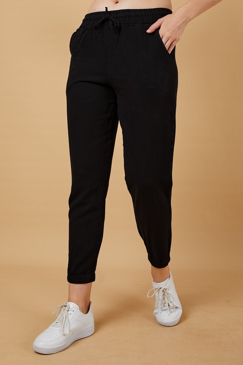 Twenty3 Women's Elastic Waist and Leg Sweatpants  - Image 3