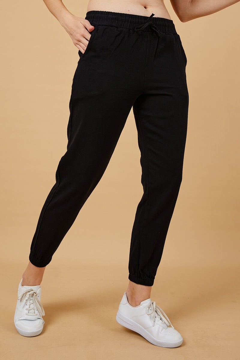 Twenty3 Women's Elastic Waist and Leg Sweatpants  - Image 4