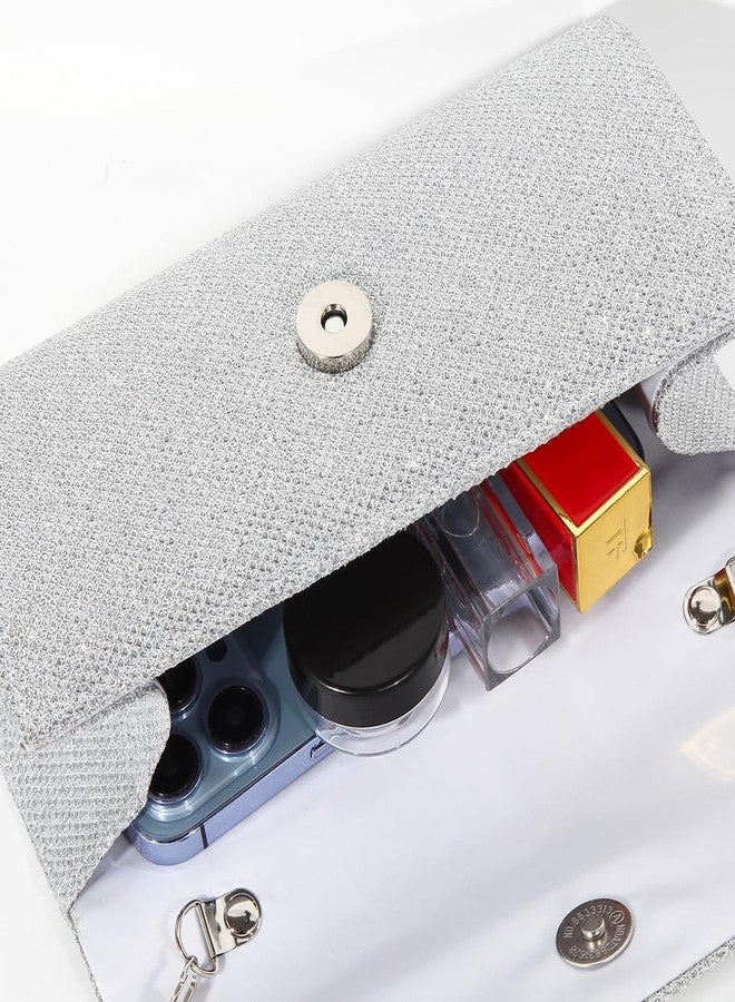 lovyoCoCo Evening Bag Clutch Purses for Women, Ladies Sparkling Party Handbag Wedding Bag - Image 5