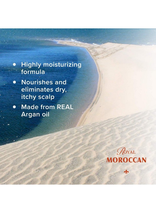 Royal Moroccan Hair Mask Treatment for Dry Hair - Moisturizing, Repairs, Restores Strength 250 ml / 8.45 fl.oz, Argan Oil for Color Treated, Frizzy Hair - Image 3