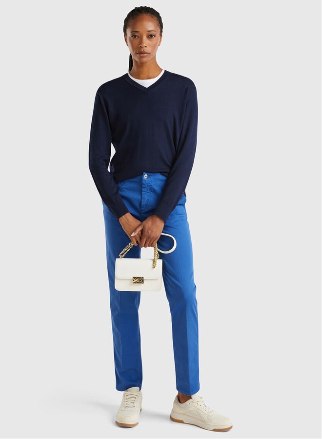 Benetton V-neck sweater  - Image 5