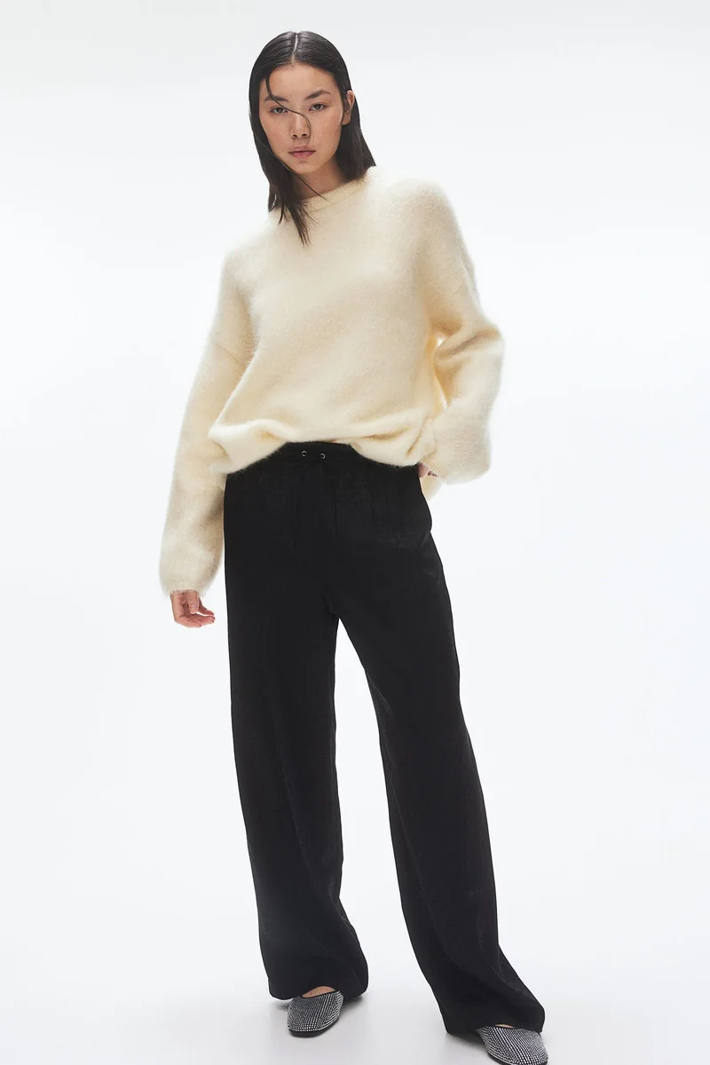 H&M Wide Drawstring Trousers