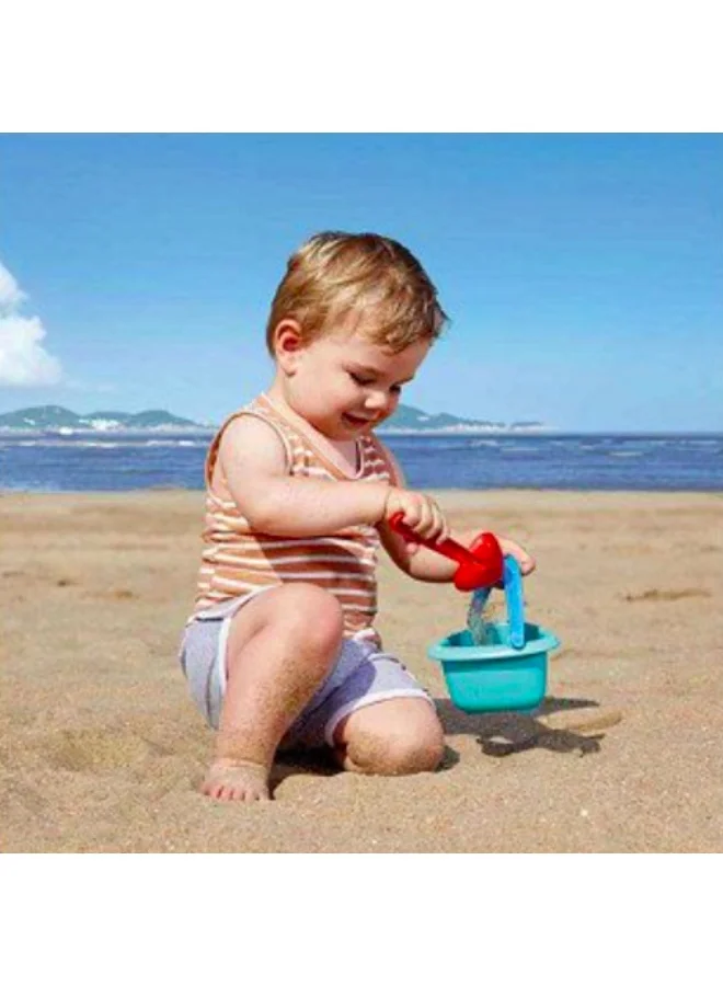Hape Hape Baby Bucket and Spade Play Set For Toddlers, Sand Collecting and Digger Toys for Kids, Outdoor Beach And Sand Toy For Kids, Multi-Color Beach Toys, Ages 12 Months+