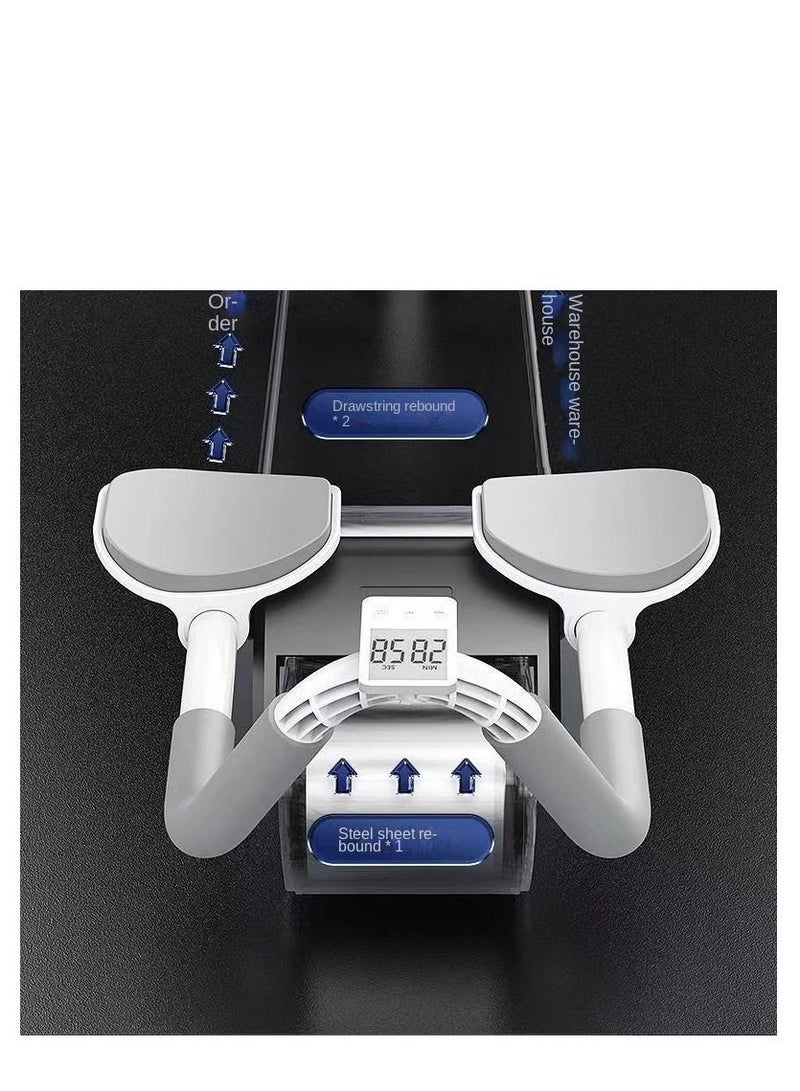 Y&D Automatic Rebound Abdominal Roller Tool with Elbow Support and Digital Meter Core Strength Training - Image 3