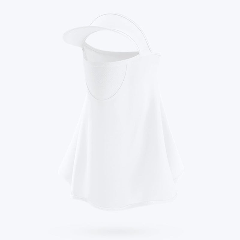 Govllfoz UPF 50+ Sun Protection Face Neck Gaiter with Large Brim and Detachable Visor - Image 2