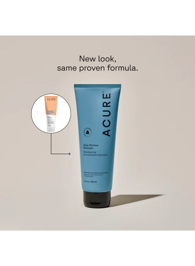 Acure Watermelon &Blood Orange Daily Workout Shampoo 8 fl oz 236 ml - Image 1