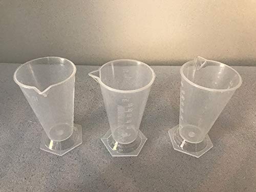 Truvic Plastic Measuring Beaker - Set Of 3 (25 Ml/50 Ml/125Ml) - Image 1