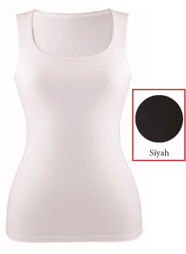 Magic Form 3021 Combed Cotton Wide Strap Long Singlet