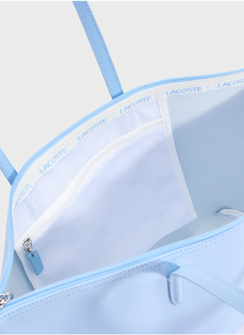 LACOSTE Essentials Top Handle Zip Over Tote
