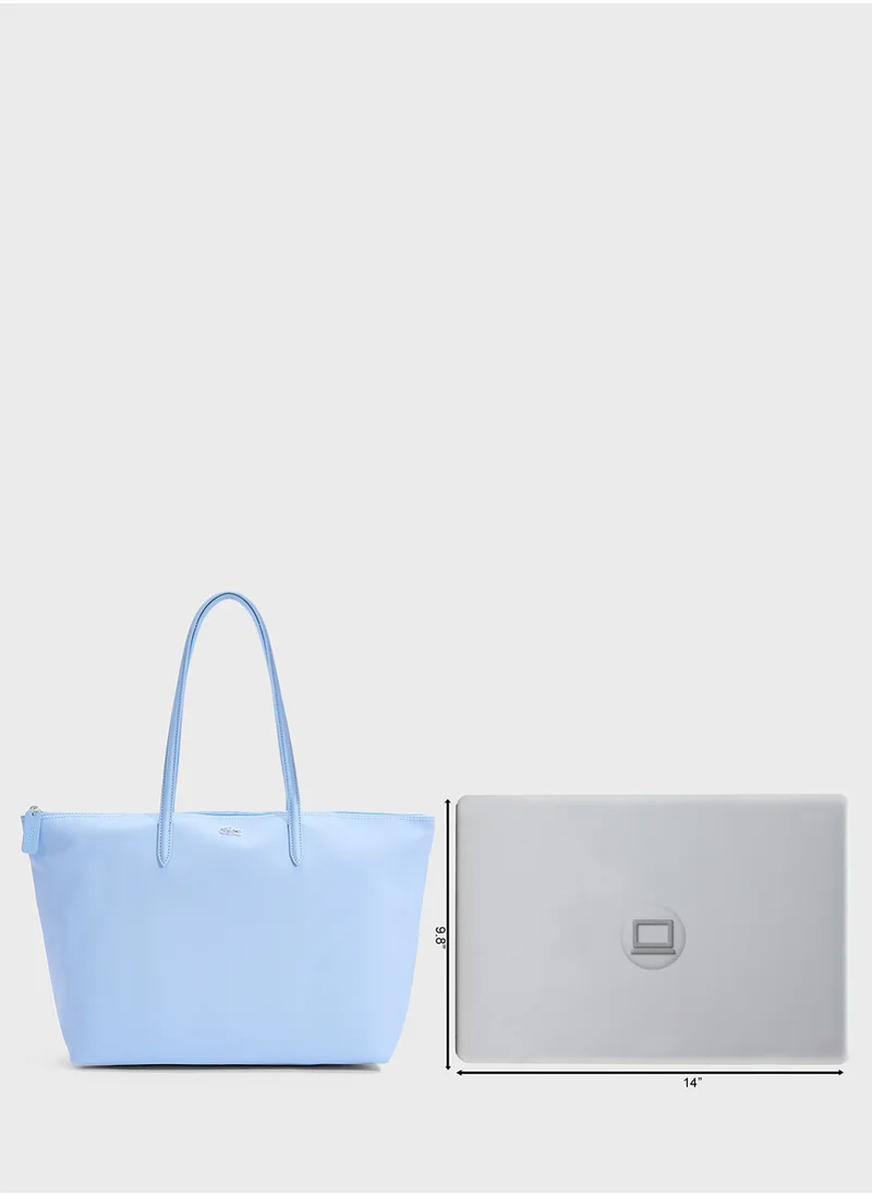 LACOSTE Essentials Top Handle Zip Over Tote