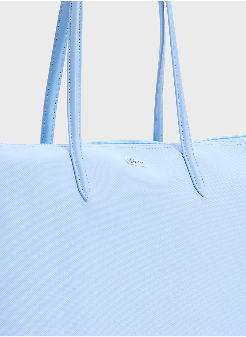 LACOSTE Essentials Top Handle Zip Over Tote