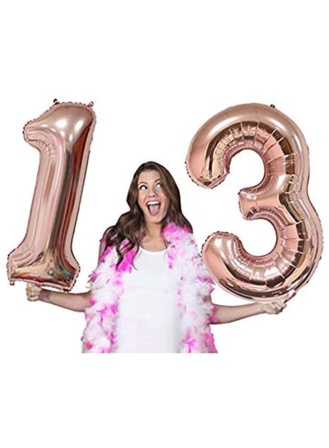 NIBEMINENT 13th Birthday Party Decorations Balloon Set - Image 2