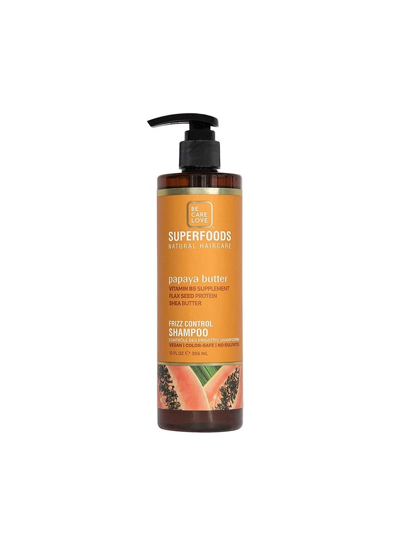 BE CARE LOVE Care Love Superfoods Frizz Control Shampoo 355 Ml 