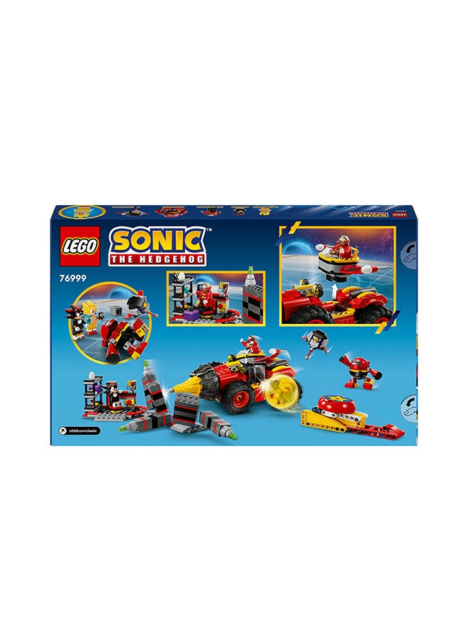 LEGO Sonic The Hedgehog Super Sonic Vs. Egg Drillster, Video Game Toy Gift For Kids, Adventure Set With Shadow And Dr. Eggman For Boys And Girls Aged 8 And Over 76999 (590 Pieces)  - Image 3