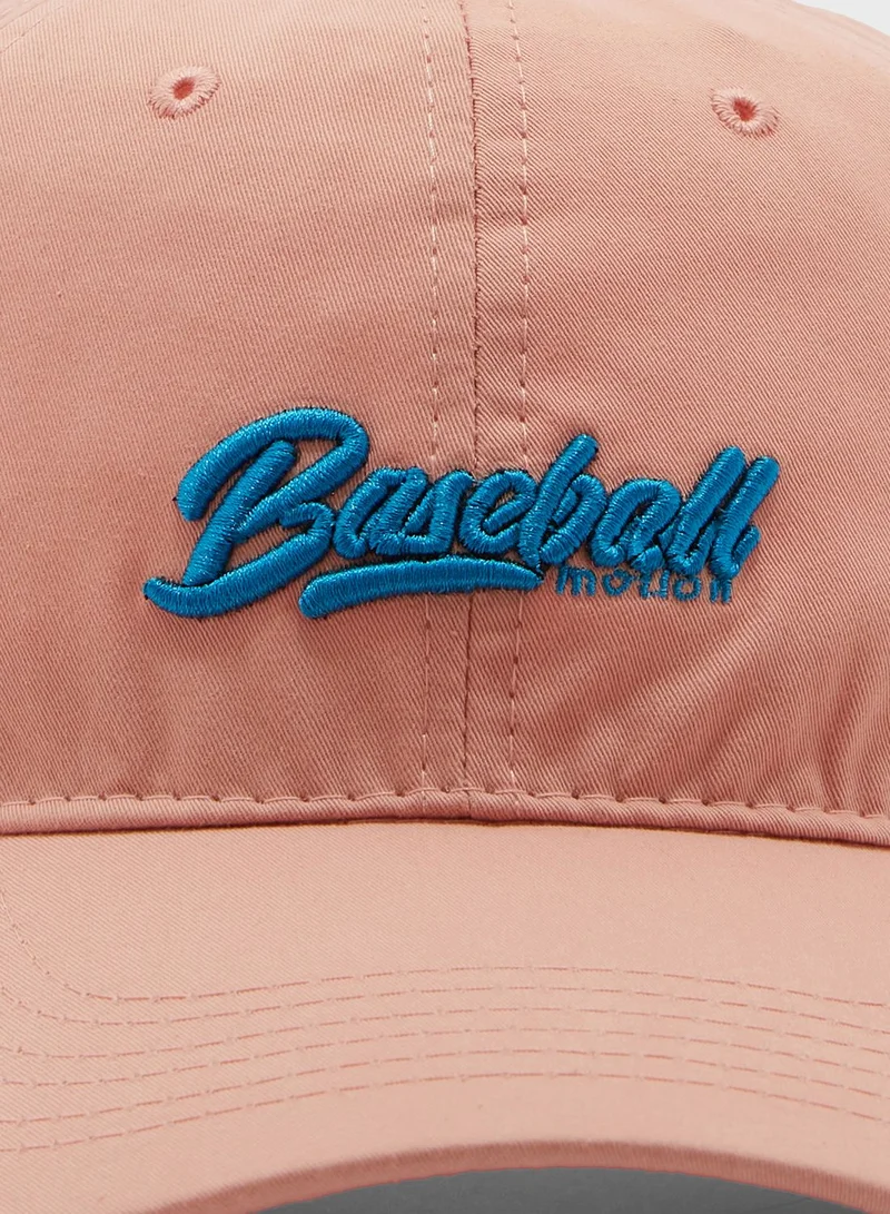 Seventy Five Slogan Curve Peak Cap