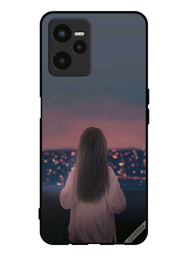 Covernex Protective Case Cover For Realme C35 Standing Girl - Image 1