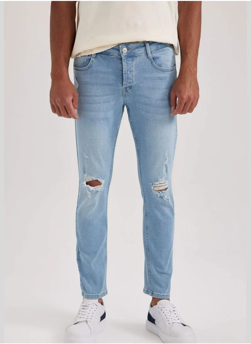 DeFacto Man Skinny Fit Denim Trousers