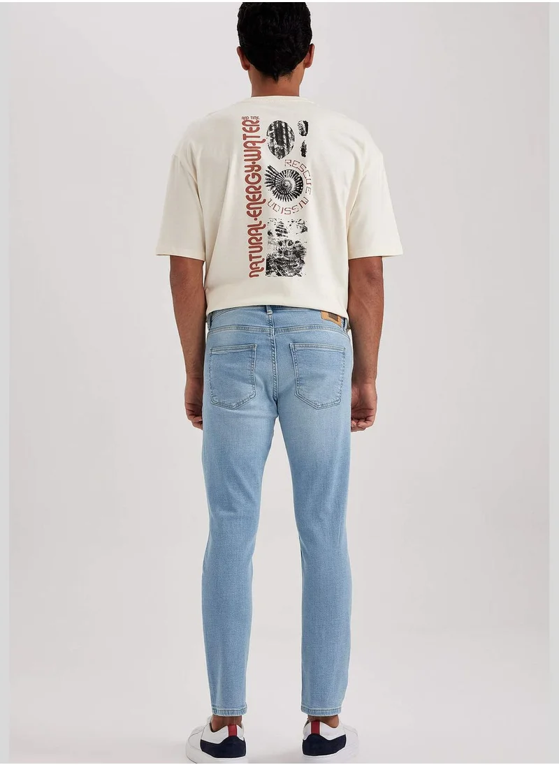ديفاكتو Man Skinny Fit Denim Trousers