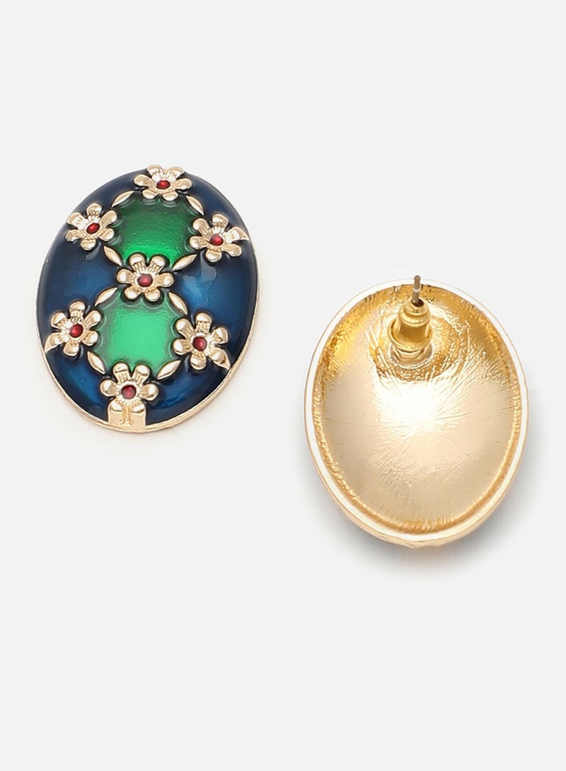 SOHI Party Artificial Stud Earring Jewellery - Image 3