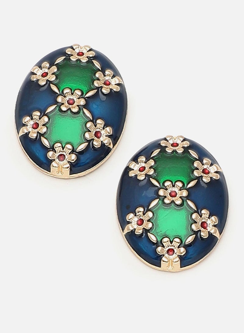 SOHI Party Artificial Stud Earring Jewellery - Image 2
