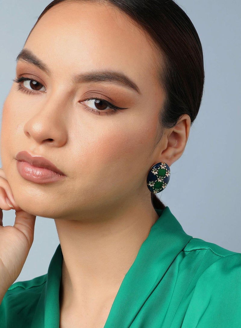 SOHI Party Artificial Stud Earring Jewellery - Image 4
