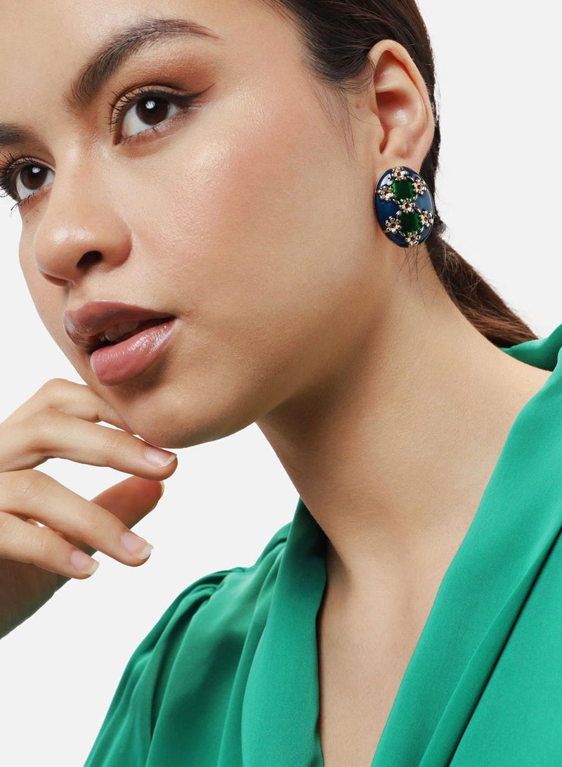 SOHI Party Artificial Stud Earring Jewellery - Image 1