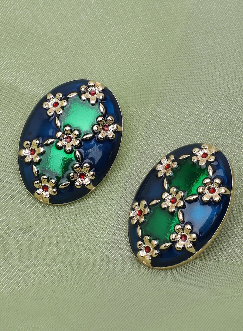 SOHI Party Artificial Stud Earring Jewellery - Image 5