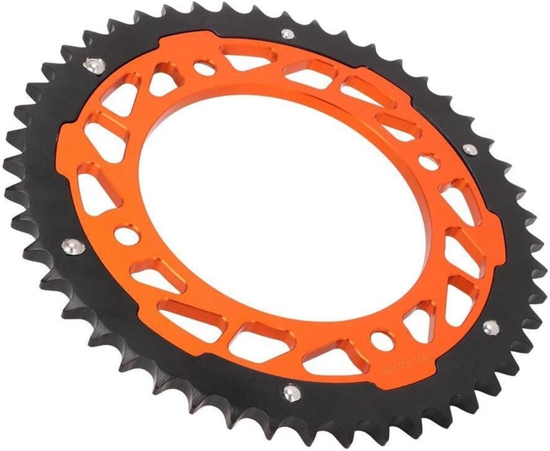 QASULER 49T Rear Chain Sprocket for Motorcycles - Image 3