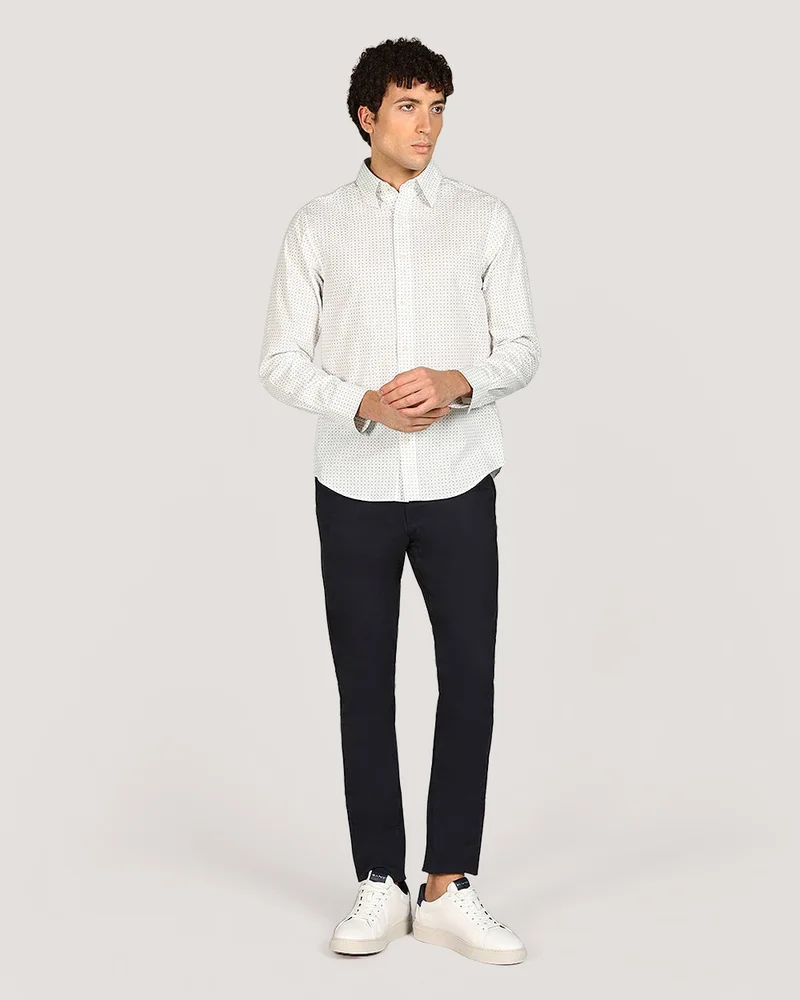 GANT Regular Micro Prt Shirt