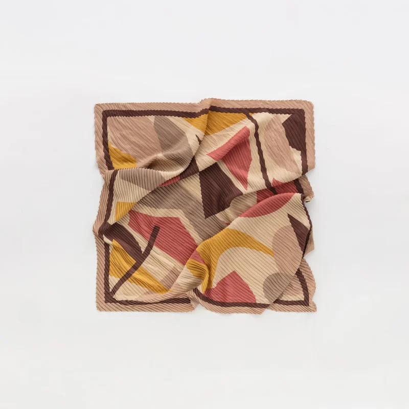 CARPISA Women's Scarf Foulard Nut/Multicolor