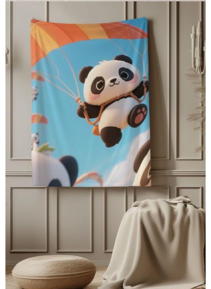 general Baby and children's cartoon flannel thin blanket (warm and comfortable, suitable for sleep, game use) 70cm*100cm - Image 2