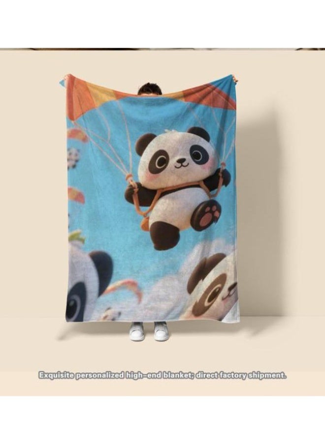 general Baby and children's cartoon flannel thin blanket (warm and comfortable, suitable for sleep, game use) 70cm*100cm - Image 1