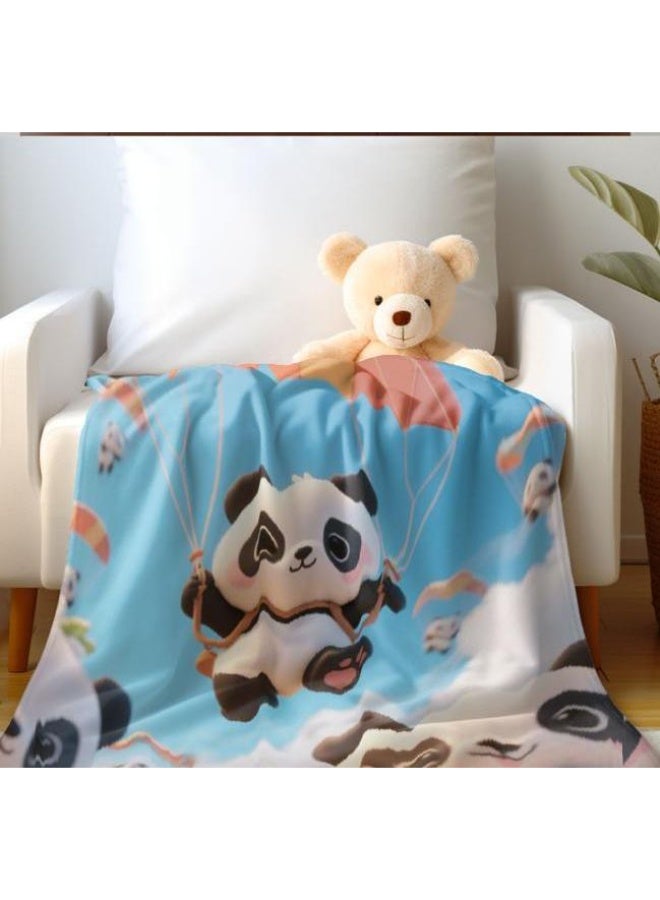 general Baby and children's cartoon flannel thin blanket (warm and comfortable, suitable for sleep, game use) 70cm*100cm - Image 3