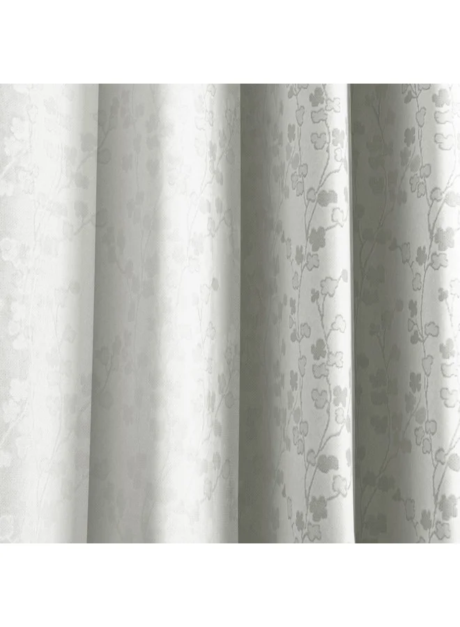 Home Box Sara 2-Piece Textured Sheer Curtain Set 140 x 240 cm