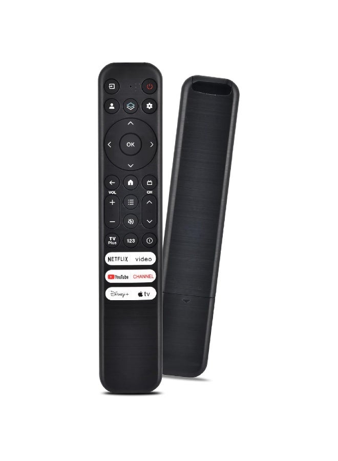 ZOOMEE Only for TCL Google TV Remote Control Replacement,RC813 Compatible with TCL QM8/QM7/Q7/Q6/Q5/S5/S4/S3 4K UHD HDR LED QLED QD-Mini LED Full-HD Smart TVs - Image 1