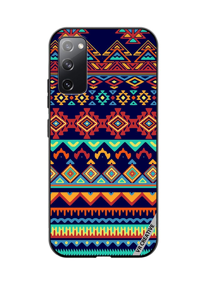VR CREATIVE Protective Case Cover For Samsung Galaxy S20 FE 5G Texture Design Multicolour - Image 1