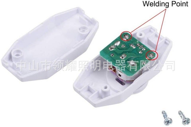 Oj 339 Dimming Temperature Regulation Monochrome Dimmer Scr Potentiometer Kc Certified Led Knob Adjustment Switch - Image 1