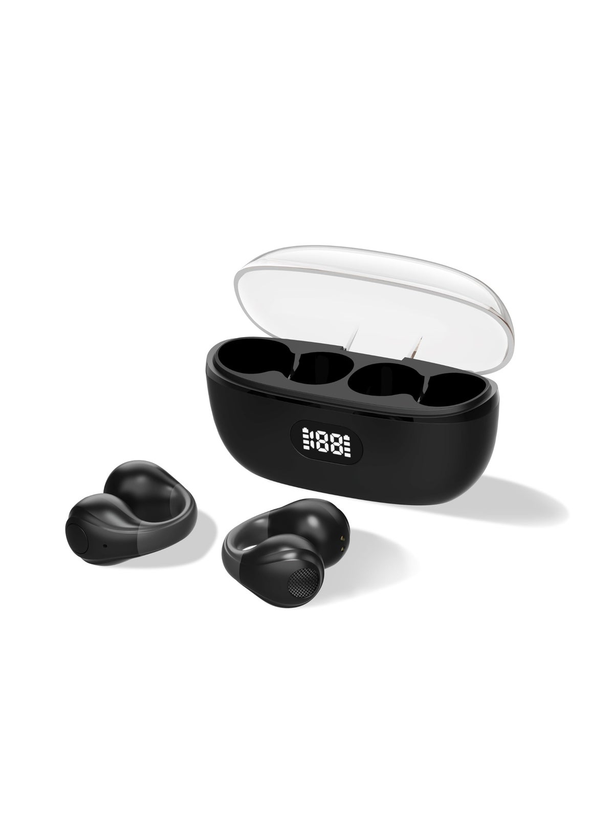 yelajoy Yelajoy Wireless Ear Clip Bone Conduction Earphones ZD49146CA0EB616084B8EZ