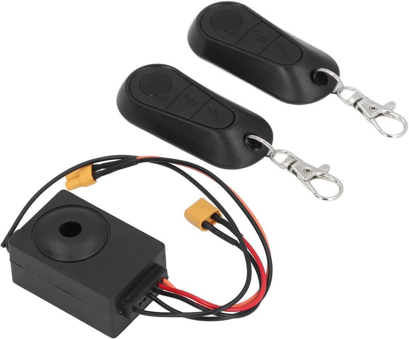 RiToEasysports Electric Scooter Alarm, 120dB Loud Anti Theft Security Alarm with Remote and Warning Light, Fully Sealed, Permanent Memory, with XT30 Battery Port, for Electric Bike Tricycle - Image 5
