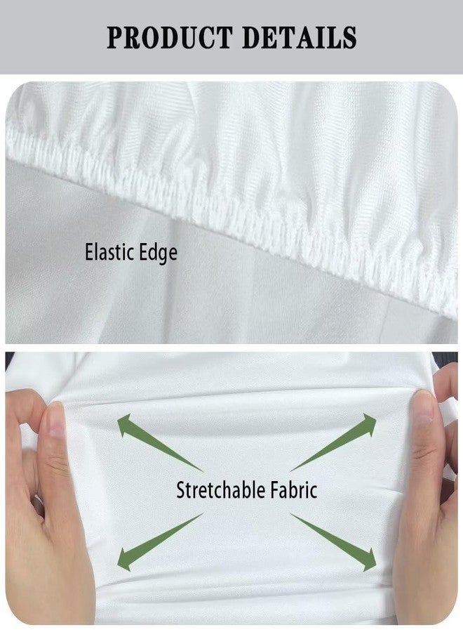 Psesaysky USA Flag Toilet Lid & Tank Covers Stretchable Toilet Lid Cover and Toilet Tank Lid Cover Stain Resistant Elongated Toilet Lid Cover for Bathroom Easy to Clean - Image 5