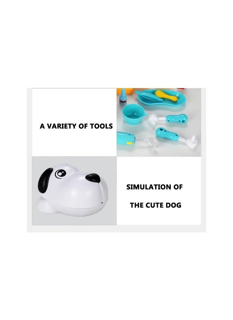 Toy Box - 17-Piece Pet Dentist Toy Kid Doctor Playhouse Game Dentist Toy Set For Kids - Image 1