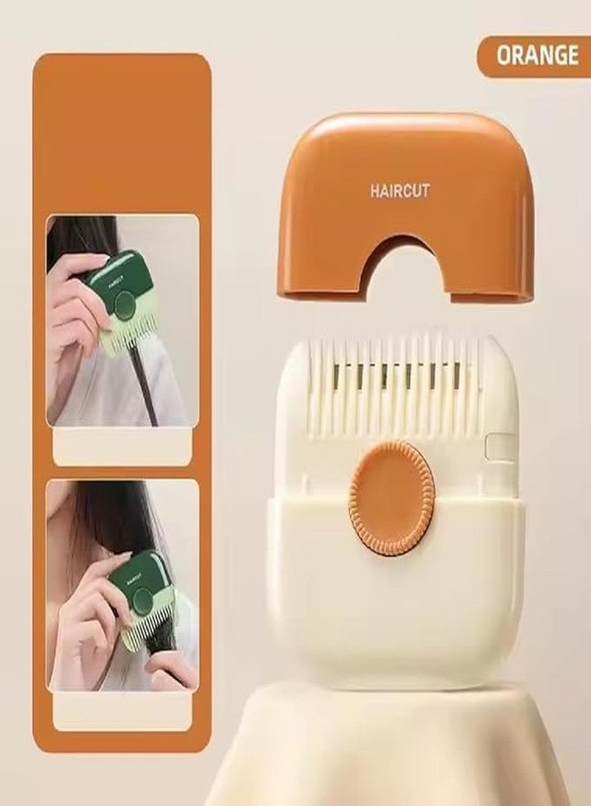 VLSYS Unisex Two In One Hair Comb Cutter, Double Sided Baby Hair Cutting Razor Comb,Hair Clipper Bang Comb Styling Tool (Pack Of 1) - Image 4