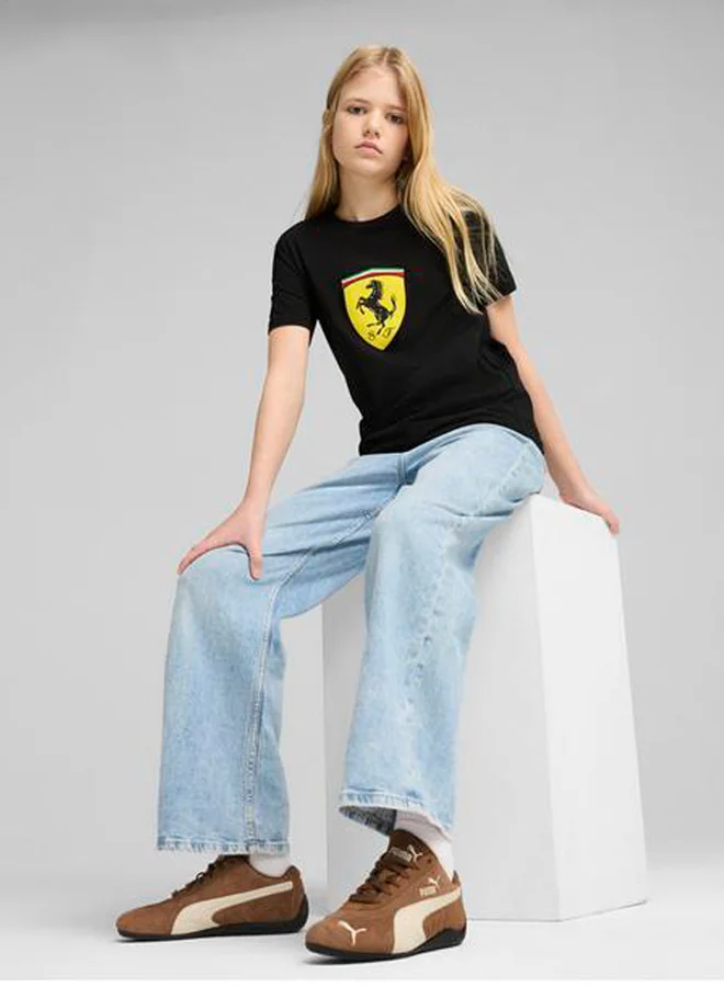 PUMA Youth Ferrari Race Big Shield T-Shirt